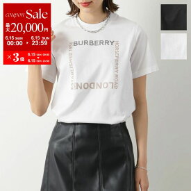 【6/15限定・最大2万円OFFクーポン配布中】BURBERRY バーバリー 半袖 Tシャツ MARGOT マーゴット 8056048 8064473 レディース コットン ロゴ ロゴT クルーネック カラー2色【po_sannn】