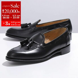 【6/15限定・最大2万円OFFクーポン配布中】JOSEPH CHEANEY ジョセフチーニー ローファー HARRY II ハリー メンズ レザーシューズ タッセル レザーソール ワイズF 革靴 靴 BLACK【po_sannn】