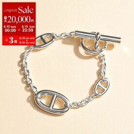 【6/15限定・最大2万円OFFクーポン配布中】エルメス ブレスレット シェーヌダンクル ファランドール マルチ HERMES CHAINE DANDRE FARANDOLE H104567B レディース チェーン silver925 SV シルバー【po_sannn】