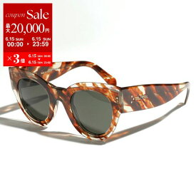 【6/15限定・最大2万円OFFクーポン配布中】CELINE セリーヌ サングラス CL40008I レディース フォックス型 メガネ 眼鏡 ロゴ セルフレーム アイウェア 56N【po_sannn】