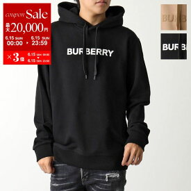 【6/15限定・最大2万円OFFクーポン配布中】BURBERRY バーバリー フーディー ANSDELL アンデル 8055317 8055318 メンズ スウェット プルオーバー ロゴ コットン カラー2色【po_sannn】