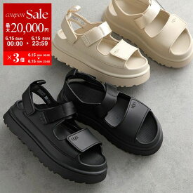 UGG アグ サンダル W GOLDENGLOW ゴールデングロー 1152685 レディース プラットフォーム ストラップ ロゴ シューズ 靴 カラー3色【po_sannn】
