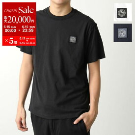 【6/15限定・最大2万円OFFクーポン配布中】STONE ISLAND ストーンアイランド 半袖Tシャツ 801523757 メンズ ロゴパッチ ロゴT コットン カットソー クルーネック カラー3色【po_fivee】