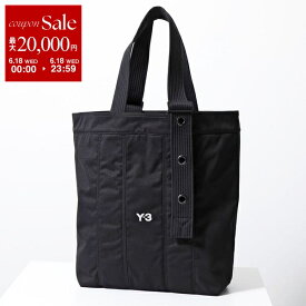 【6/18限定・最大2万円OFFクーポン配布中】Y-3 ワイスリー トートバッグ Y-3 TOTE IR5794 メンズ ロゴ 刺繍 ショッピングバッグ 鞄 BLACK
