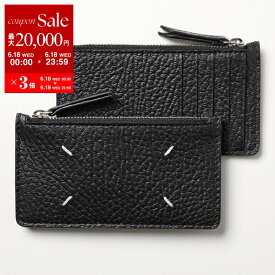 【6/18限定・最大2万円OFFクーポン配布中】MAISON MARGIELA メゾンマルジェラ S56UI0143 P4455 フラグメントケース S56UI0143 P4455 メンズ レザー コインケース カードケース ミニ財布 T8013 S56UI0143P4455T8013【po_sannn】