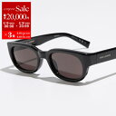 SAINT LAURENT サンローラン サングラス SL642 メンズ オーバル型 フルリム ロゴ メガネ 眼鏡 アイウェア 001/BLACK-BLACK-BLACK【po_sannn】