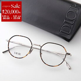 【6/20～22限定・最大2万円OFFクーポン配布中】Dior ディオール メガネ DiorBlacksuitO R3U F500 DM50028U 016 レディース ボストン型 メタルフレーム コンビネーション クリングスタイプ 細フレーム ブラウン他