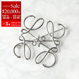 【6/20～22限定・最大2万円OFFクーポン配布中】LOEWE ロエベ ブローチ ANAGRAM BROOCH 111.25.020 111.27.027 レディース アナグラム ピン カラー3色 【po_sannn】