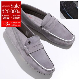 【6/20～22限定・最大2万円OFFクーポン配布中】TODS × Ferrari トッズ フェラーリ コラボ ドライビングシューズ GOMMINI ゴンミーニ XRM0GW0CR00MJH メンズ ローファー スウェード 靴 カラー2色【po_sannn】