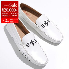 【6/20～22限定・最大2万円OFFクーポン配布中】TODS × Ferrari トッズ フェラーリ コラボ ドライビングシューズ GOMMINI ゴンミーニ XRM0EO0CT90OG9 メンズ レザー シューズ 靴 B015【po_sannn】