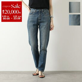 【6/20～22限定・最大2万円OFFクーポン配布中】SAINT LAURENT サンローラン ジーンズ 614443 Y25GA Y30AC レディース デニムパンツ ジーパン ウォッシュ加工 カラー2色