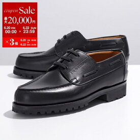 【6/20～22限定・最大2万円OFFクーポン配布中】J.M. WESTON ジェイエムウエストン レザーシューズ Yachting derby #690 ヨット ダービー 1141FLZ6901D メンズ 外羽根 革靴 Black Soft Calf Skin【po_sannn】