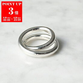 【6/25限定・ポイント3倍】HERMES エルメス リング ヴェルティージュ Vertige Ring H104261B レディース 2連 指輪 アクセサリー silver925 シルバー【po_sannn】