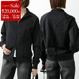【7/18～21限定・最大2万円OFFクーポン配布中】Y-3 ワイスリー トラックジャケット W TRACK JKT JD9793 レディース ジャージ ナイロン ジップアップ ブルゾン BLACK/NOIR