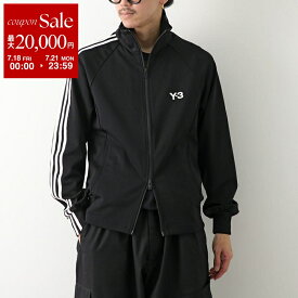 【7/18～21限定・最大2万円OFFクーポン配布中】Y-3 ワイスリー トラックジャケット M 3S TT M3 ストライプス トラックトップ JF0668 メンズ スタンドカラー ジャージ 長袖 ナイロン ロゴ BLACK