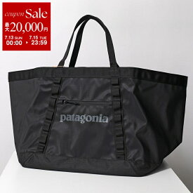 【7/13-7/15限定・最大2万円OFFクーポン配布中】patagonia パタゴニア トートバッグ BLACK HOLE GEAR TOTE ブラックホール ギア トート 49276 メンズ レディース リサイクルポリエステル 61L ロゴ 鞄 BLK