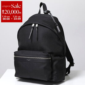 SAINT LAURENT サンローランパリ バックパック 534967 GIV3F CITY シティ メンズ キャンバス リュック バッグ ロゴ 鞄 カラー2色