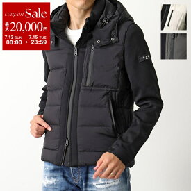 【7/13-7/15限定・最大2万円OFFクーポン配布中】TATRAS タトラス ダウンジャケット TARO タロ MTAT24A4840-D メンズ フード付き ナイロン キルティング 切り替え ロゴ 止水ジップ カラー3色