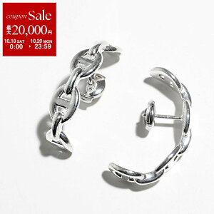 y10/18`10/20Eő2~OFFN[|zzzHERMES GX sAX AVFl Enchainee Earrings Chaine dAncre VF[k_N H122506B fB[X X^bh S silver925 Vo[