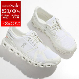 【10/25-26限定・最大2万円OFFクーポン配布中】On オン スニーカー Cloud 6 クラウド 6 3WF10061200 レディース ローカット メッシュ 軽量 ロゴ シューズ 靴 WhiteWhite【dc_kikaku】