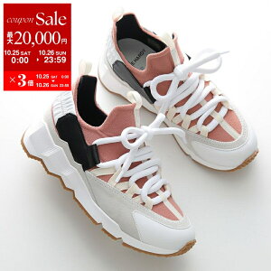 y10/25-26Eő2~OFFN[|zzzPIERRE HARDY sG[AfB Xj[J[ TREK COM gbNRbg NS04Z fB[X [Jbg XEF[h  V[Y C WHITE-PINK-BLACKydc_kikaku