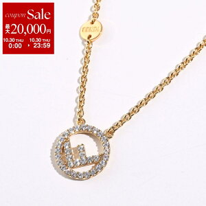 【10/30限定・最大2万円OFFクーポン配布中】FENDI フェンディ ネックレス F IS FENDI エフ イズ 8AL064 ATEP レディース ペンダント クリスタル装飾 チェーン メタル ロゴ アクセサリー F089U 8AL064ATEPF089U