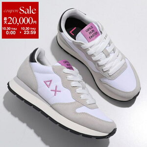 【10/30限定・最大2万円OFFクーポン配布中】SUN68 サンシックスティーエイト スニーカー Z44201 レディース ローカット スウェード シューズ 靴 01/BIANCO