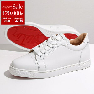 【10/30限定・最大2万円OFFクーポン配布中】Christian Louboutin クリスチャンルブタン スニーカー Vieira 1180392 レディース ローカット レザー シューズ 靴 W222/BIANCO