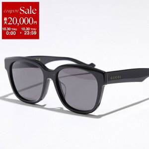 【10/30限定・最大2万円OFFクーポン配布中】GUCCI グッチ サングラス GG1430SK レディース ウェリントン型 ロゴ フルリム アジアンフィット メガネ 眼鏡 ロゴ セルフレーム アイウェア 001/BLACK-GREY