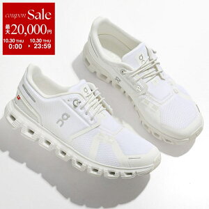 【10/30限定・最大2万円OFFクーポン配布中】On オン スニーカー Cloud 6 クラウド 6 3WF10061200 レディース ローカット メッシュ 軽量 ロゴ シューズ 靴 WhiteWhite