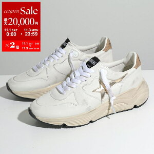 y11/1`11/3Eő2~OFFN[|zzzGOLDEN GOOSE S[fO[X Xj[J[ RUNNING SOLE jO GWF00126 F006129 fB[X U[ [Jbg C 10834/WHITE/GOLD/BEIGE