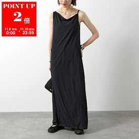 Y-3 ワイスリー ワンピース SLIT DRESS スリット ドレス JD1474 レディース ロング丈 ノースリーブ ロゴ BLACK