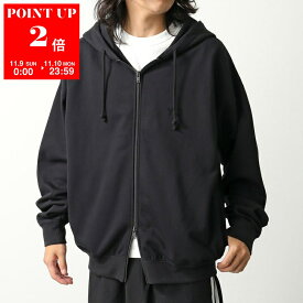 Y-3 ワイスリー パーカー BRUSHED TERRY ZIP HOODIE ブラッシュド テリー ジップ フーディー KA3107 メンズ プルオーバー 裏起毛 ロゴ BLACK
