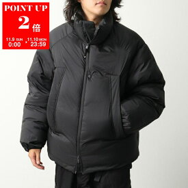 Y-3 ワイスリー ダウンジャケット PUFFER JACKET パファー ジャケット JX7282 メンズ ナイロン パフ ジップアップ スタンドカラー ロゴ BLACK