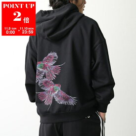 Y-3 ワイスリー フーディー GFX HOODIE IX0403 メンズ パーカー グラフィック パーカー プルオーバー ロゴ BLACK