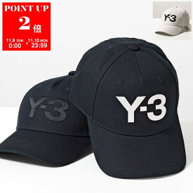Y-3 ワイスリー ベースボールキャップ LOGO CAP JP1143 JP1142 JP1144 メンズ コットン ロゴ刺繍 帽子 カラー3色