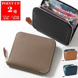 HERMES エルメス 二つ折り財布 アザップ シルクイン コンパクト AZAP SILKIN COMPACT エプソン H084266CK レディース レザー ミニ財布 SV カラー4色