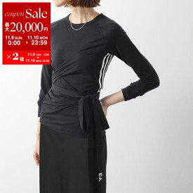 【11/9-11/10限定・最大2万円OFFクーポン配布中】Y-3 ワイスリー Tシャツ W TNC LS TEE テンセル ロングスリーブ ティー JD6003 レディース 長袖 カットソー ストレッチ クルーネック ロンT BLACK【dc_kikaku】