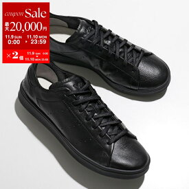 【11/9-11/10限定・最大2万円OFFクーポン配布中】Y-3 ワイスリー スニーカー STAN SMITH スタンスミス JR4218 メンズ ローカット レザー レースアップ ロゴ シューズ 靴 BLACK/BLACK/BLACK【dc_kikaku】
