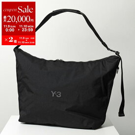【11/9-11/10限定・最大2万円OFFクーポン配布中】Y-3 ワイスリー ショルダーバッグ JW6218 メンズ ナイロン ラージ クロスボディ トートバッグ ロゴ 軽量 鞄 BLACK【dc_kikaku】