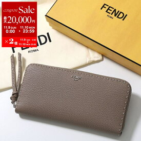 【11/9-11/10限定・最大2万円OFFクーポン配布中】FENDI フェンディ ラウンドファスナー長財布 PEEKABOO ピーカブー 8M0517 ARC1 レディース ロゴ レザー F04Y9/CORDA+PALLADIO【dc_kikaku】