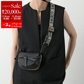 【11/9-11/10限定・最大2万円OFFクーポン配布中】LOEWE ロエベ ショルダーバッグ GATE DUAL MINI A650N46X13 レディース ゲート デュアルバッグ ミニ クロスボディ レザー ジャガード 1100/BLACK A650N46X131100 【dc_kikaku】