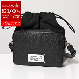 MAISON MARGIELA メゾンマルジェラ ショルダーバッグ 5AC カメラバッグ ミディアム SB1WG0018 SB1WG0010 P4348 メンズ レザー×キャンバス 鞄 T8013 SB1WG0018P4348T8013【dc_kikaku】