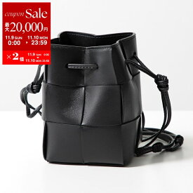BOTTEGA VENETA ボッテガヴェネタ ショルダーバッグ CASSETTE カセット ミニ 680217 VCQC4 レディース マキシイントレチャート レザー 鞄 8425/BLACK-GOLD 680217VCQC48425【dc_kikaku】
