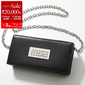MM6 エムエムシックス メゾンマルジェラ ショルダーバッグ SB5ZI0014 P7258 メンズ Numeric チェーンウォレット レザー ナンバリングロゴ 鞄 T8013 SB5ZI0014P7258T8013【dc_kikaku】