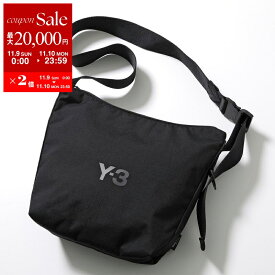 【11/9-11/10限定・最大2万円OFFクーポン配布中】Y-3 ワイスリー ショルダーバッグ Y-3 CROSS BODY BAG クロスボディバッグ JW6216 メンズ ナイロン ロゴ 鞄 BLACK【dc_kikaku】
