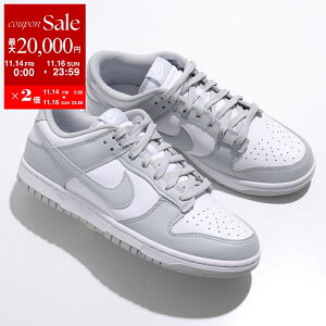 y11/14-11/16Eő2~OFFN[|zzzNIKE iCL Xj[J[ DUNK LOW RETRO _N [ g DD1391 Y [Jbg V[Y C 103/WHITE/GREY-FOG