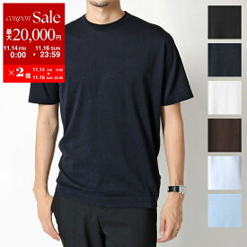 【11/14-11/16限定・最大2万円OFFクーポン配布中】JOHN SMEDLEY ジョンスメドレー ニット セーター LORCA ロルカ STANDARD FIT メンズ クルーネック 半袖 コットンニット シーアイランドコットン カラー8色