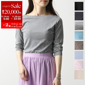 【11/14-11/16限定・最大2万円OFFクーポン配布中】JOHN SMEDLEY ジョンスメドレー ニット CASSANDRA 3/4 SLIM FIT レディース ボートネック 七分袖 セーター コットン アンサンブル カラー8色