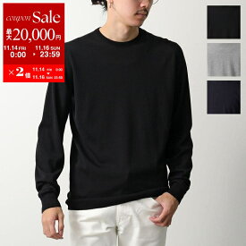 【11/14-11/16限定・最大2万円OFFクーポン配布中】JOHN SMEDLEY ジョンスメドレー ニット FARHILL ファーヒル STANDARD FIT メンズ メリノウール クルーネック 長袖 カラー2色
